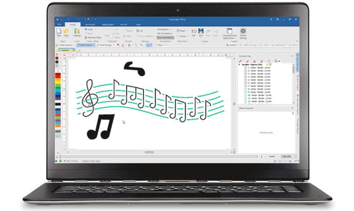 vector objects processing action